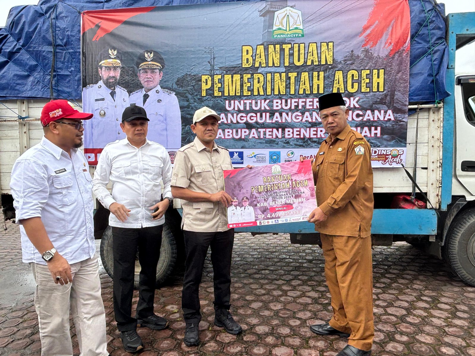 Bener Meriah dan Aceh Tengah Terima Bantuan Buffer Stock Penanggulangan Bencana dari Pemprov Aceh