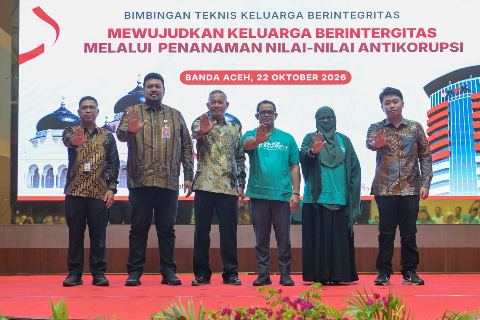 KPK Gelar Bimtek Keluarga Berintegritas, Pj Sekda dan Kepala SKPA Aceh Turut Hadir